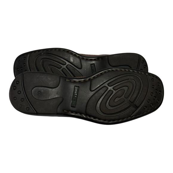 Josef Siebel Men's EU 44 Brown leather Oxford Shoes Size 10.5 Walking Casual - Picture 7 of 8